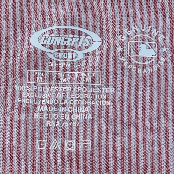 Concepts Sport Baseball Team Romper Women Medium Cincinnati Reds MLB NWT - Picture 2 of 10